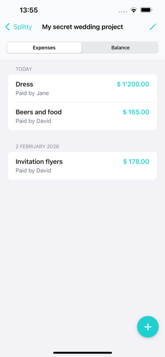 Splitty Bills Screenshot 2 of 8