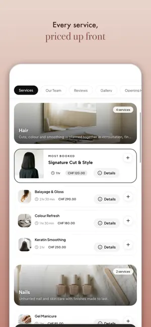 Bellora: Salon Appointments screenshot 2
