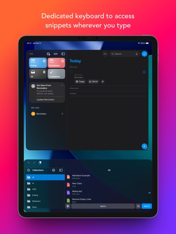 Snippety - Snippets Manager ipad screenshot 4