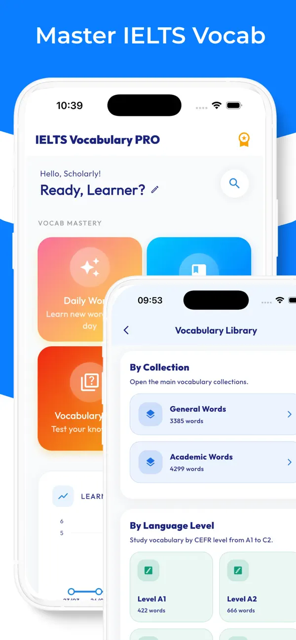 Screenshot #1 pour IELTS Vocabulary PRO