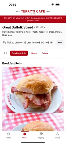 Terrys Cafe screenshot