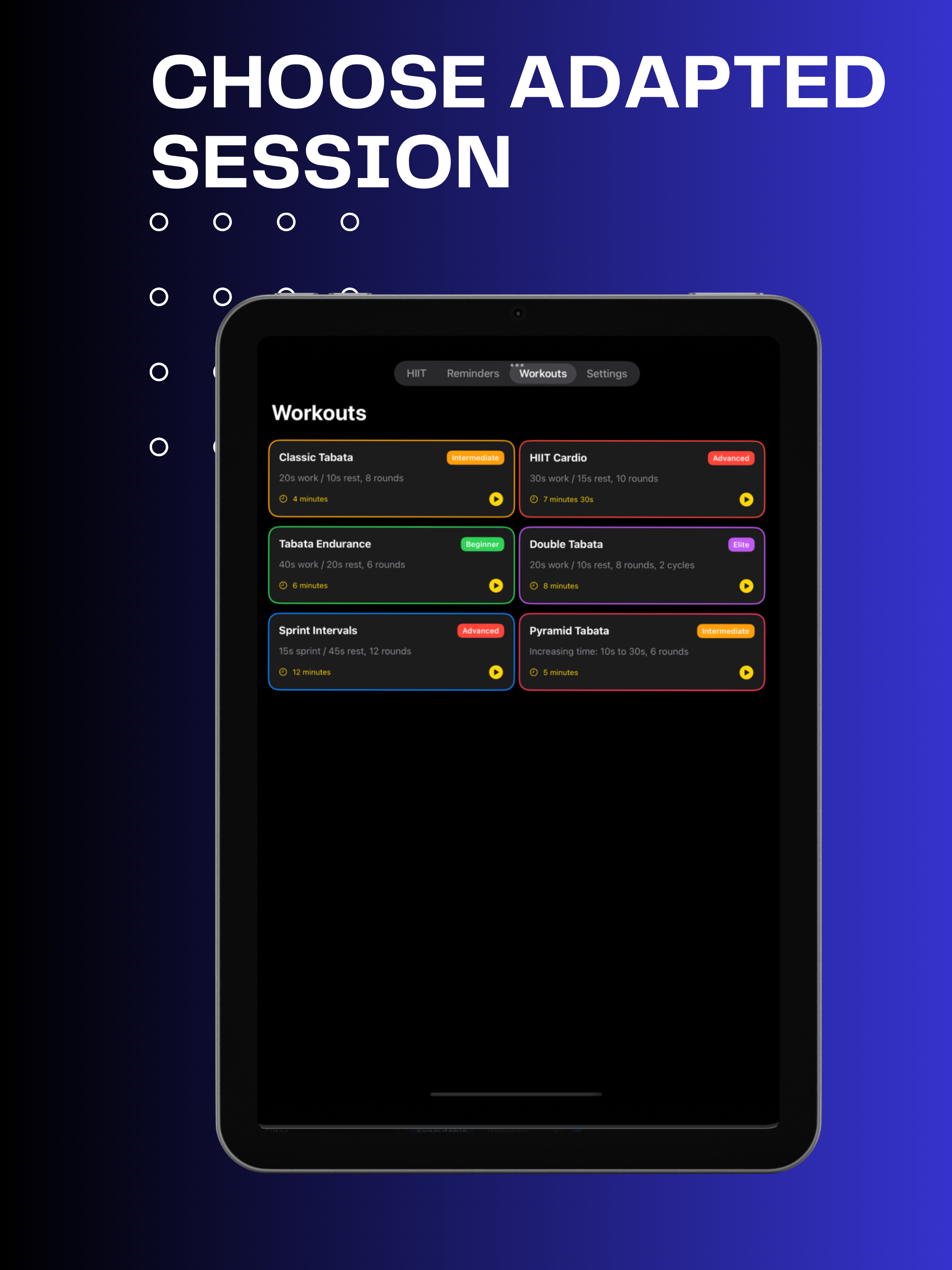 Interval Training Timer -HIIT screenshot 9
