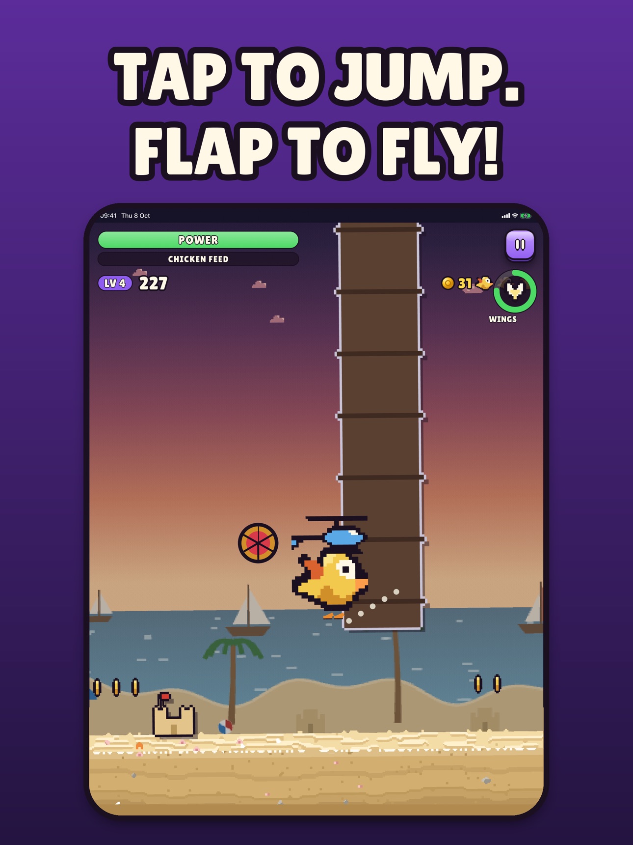 Screenshot 11 of Flap n Dodge: Pixel Runner