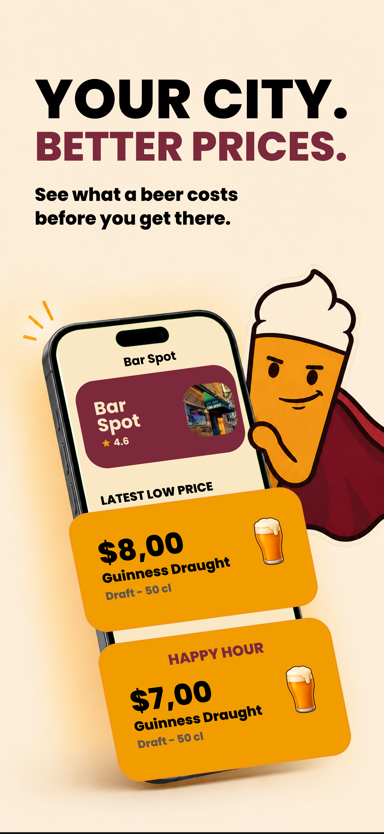BeerHero: Nearby Bars screenshot 2