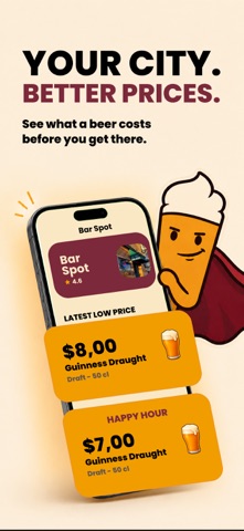 BeerHero: Nearby Bars Screenshot 2 of 4