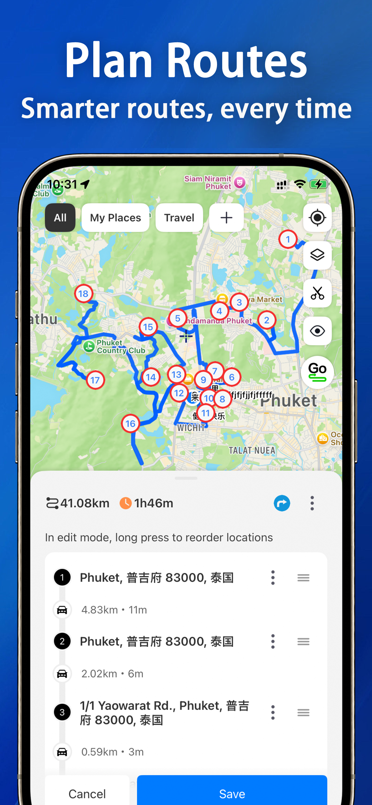 My Map－Marker,Save,Track&Plan screenshot 3
