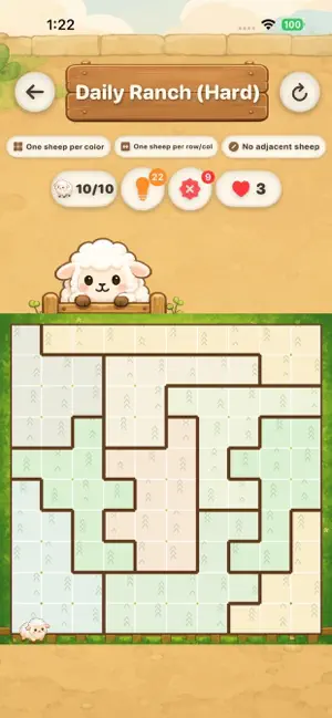 Sheep Star Battle-Logic Puzzle screenshot 3