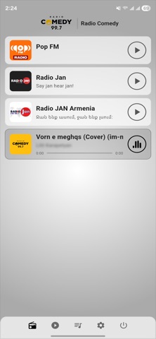 imRadios - Online FM Radio iPhone screenshot