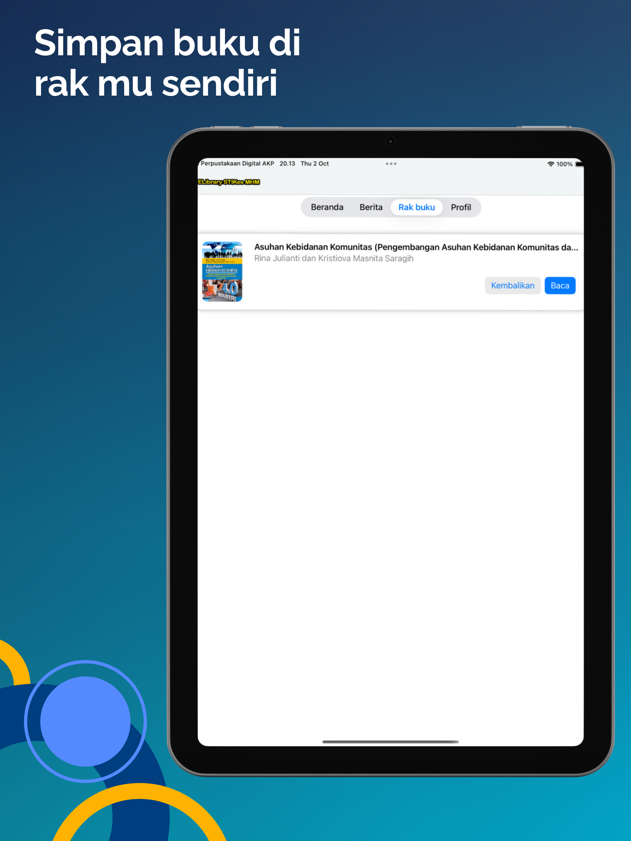 ELibrary STIKes MHM screenshot 10
