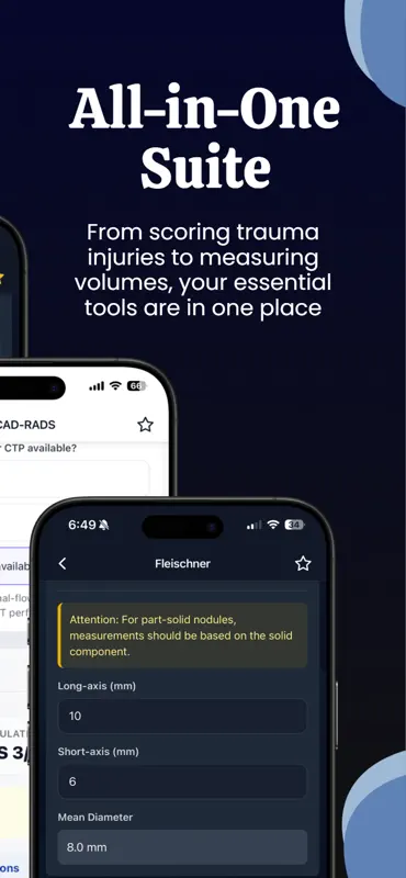 Radiology Calculators screenshot 8 of 10