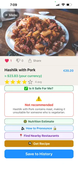 DishPassport screenshot 1