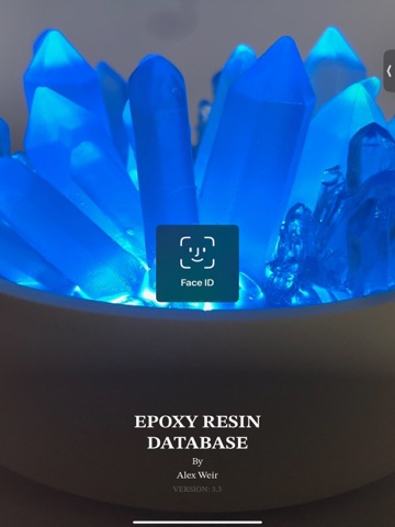 Epoxy Resin Database iPad screenshot