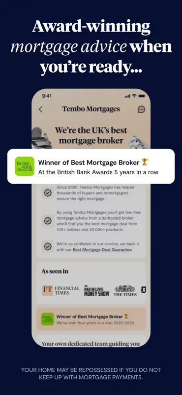 Tembo - Savings and mortgages screenshot 4 of 9