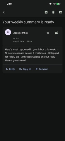Agentic Inbox Screenshot 3 of 6