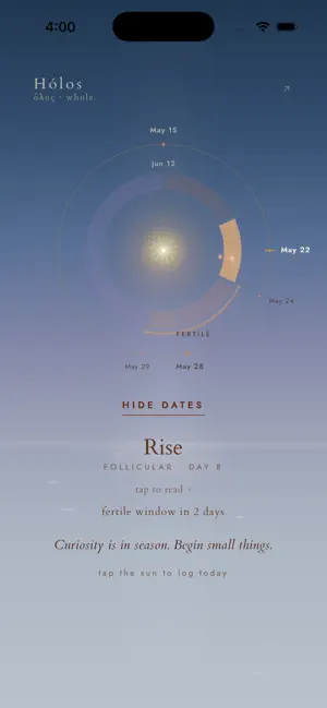 Hólos · Cycle Companion screenshot 4