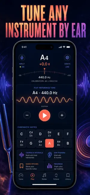 Pitch Pipe: Reference Tone screenshot 4