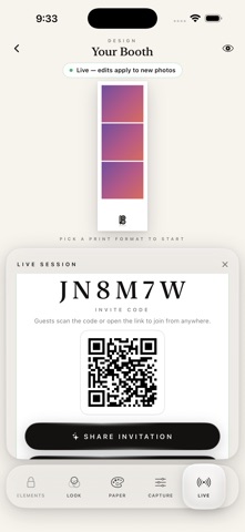 BOOTH: LIVE EVENT PHOTOBOOTH screenshot