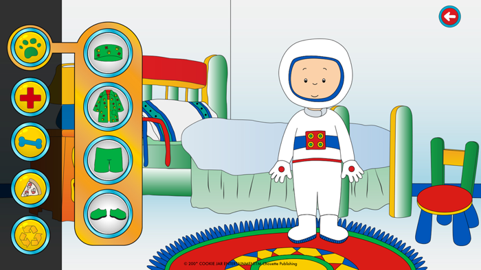 Caillou Plays Professions