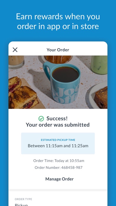 Joe Coffee Company screenshot