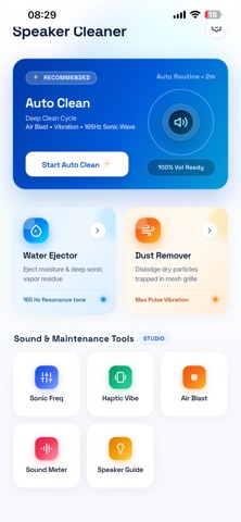 Speaker Cleaner & Audio Test screenshot 1