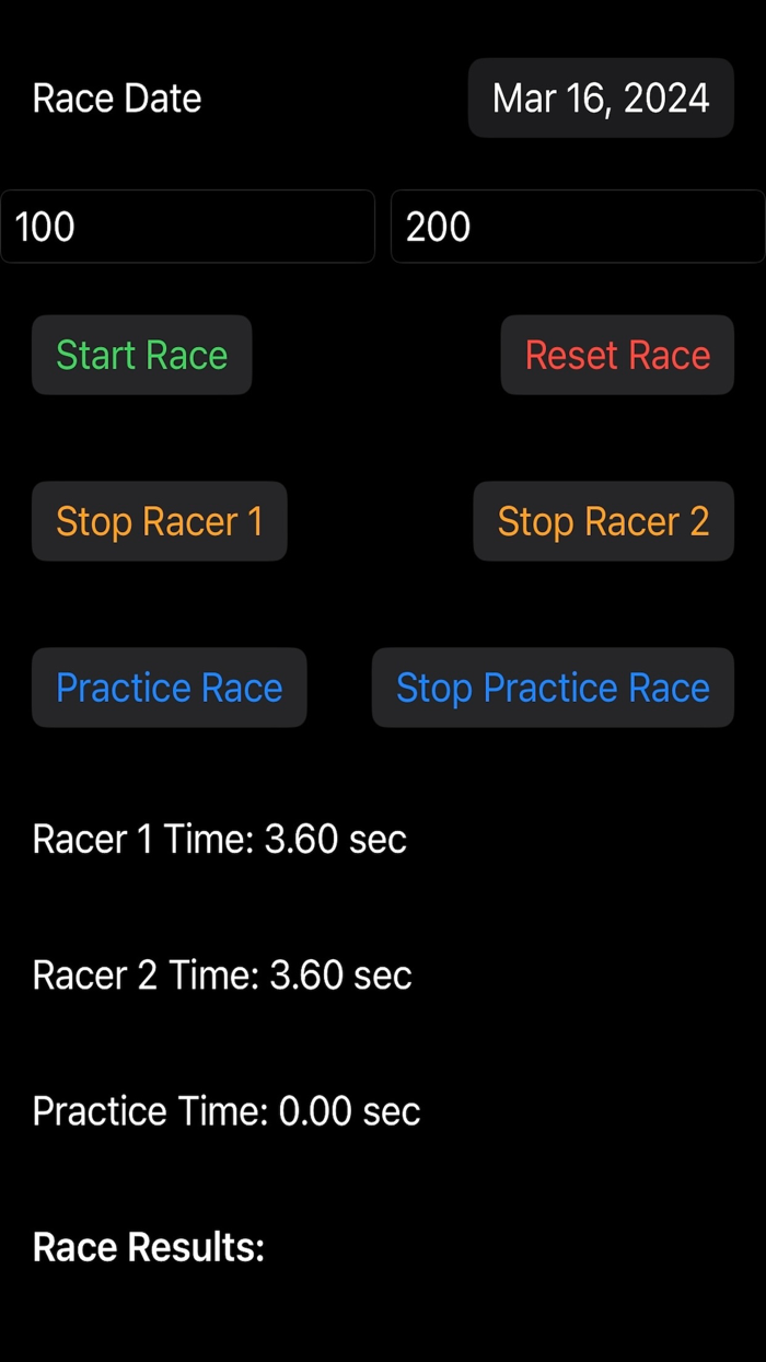 Dual Slalom Timer