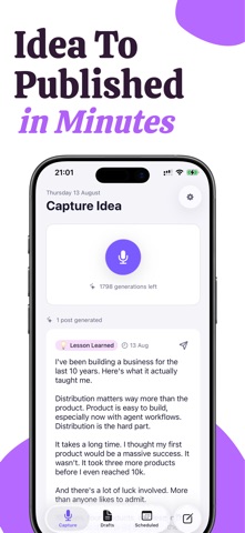 Recaptio: AI Content Capture Screenshot 1 of 7