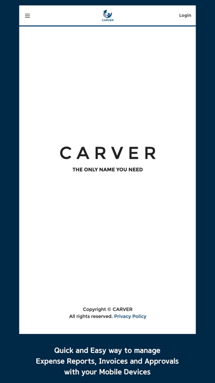 Carver Partner Portal