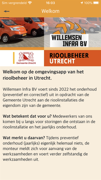 Rioolbeheer Gemeente Utrecht Screenshot