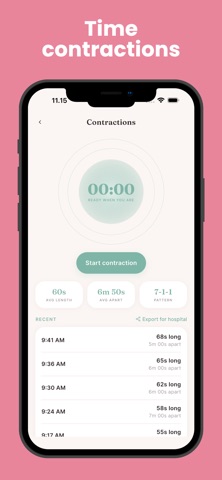 Pregnancy Week Tracker: Bloom Screenshot 5 of 10