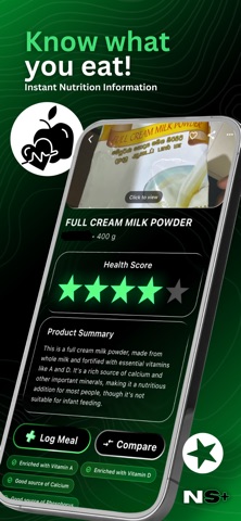 NutriScan+ screenshot