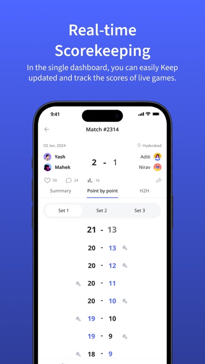 Spogenie-Badminton Scoring App screenshot-3