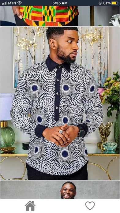 African Men Wear & Haircut Screenshot