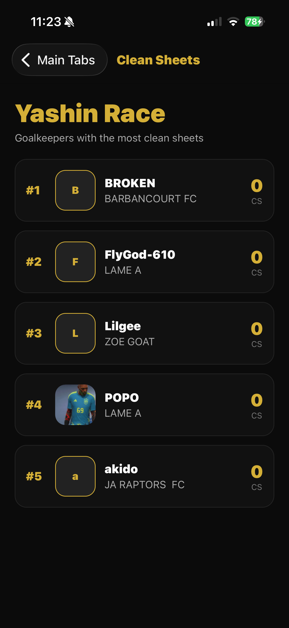 TVSC LEAGUE screenshot 5