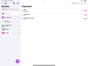 tasks-todo iPad screenshot