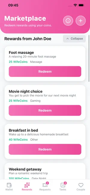 CoupleCoins screenshot 4