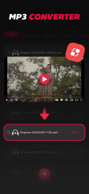 MP3 Converter - MP4 to MP3 . screenshot 1