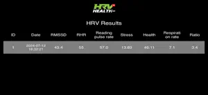 HRV Health Pro screenshot #2 for iPhone