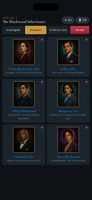 Caseboard: Detective Game screenshot 2
