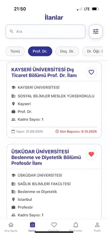 Akademik Radar screenshot