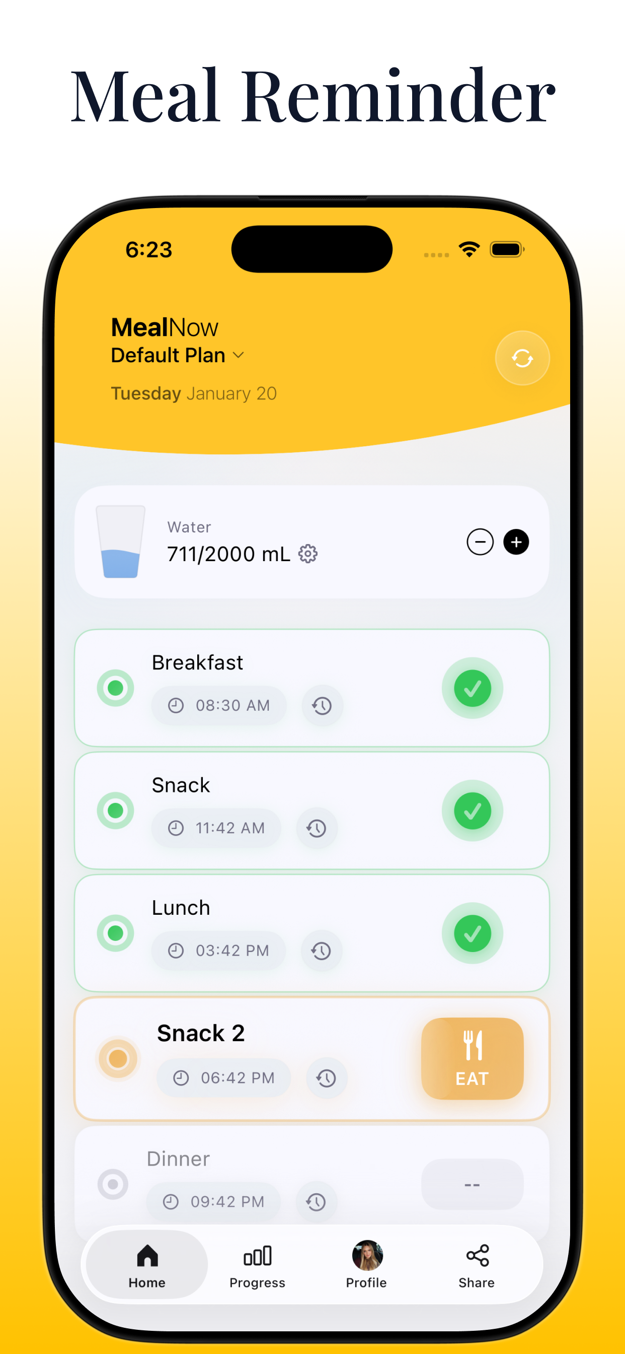 Meal Reminder - MealNow