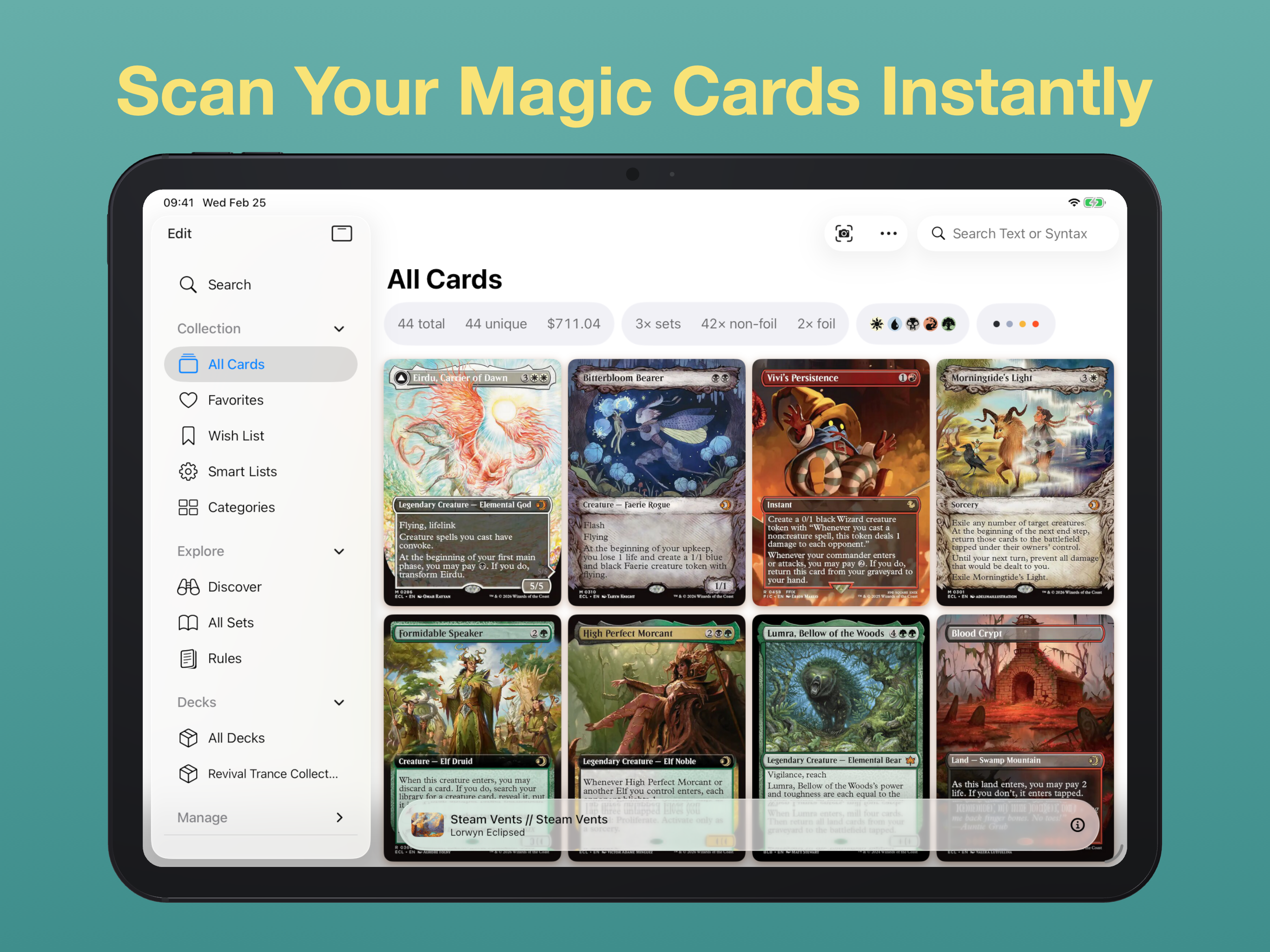MTG Scanner - Lion’s Eye