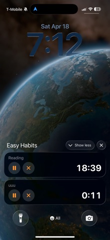 Easy Habits - Build Routines iPhone screenshot