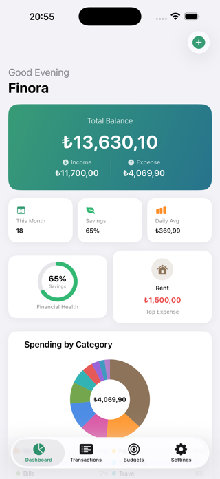 Finora - Finance Tracker Screenshot 5 of 5