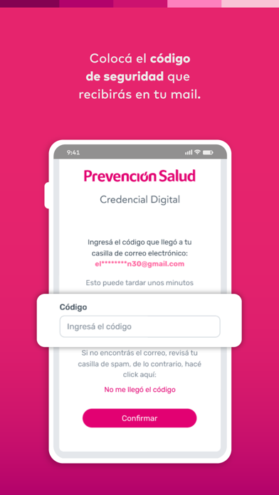 Mi Credencial Prevención Salud Screenshot
