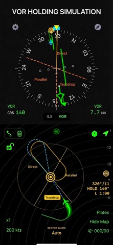 HSI - Instrument Approach Sim Screenshot 2 of 10