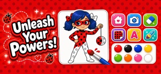 Magic Ladybug Coloring Book screenshot