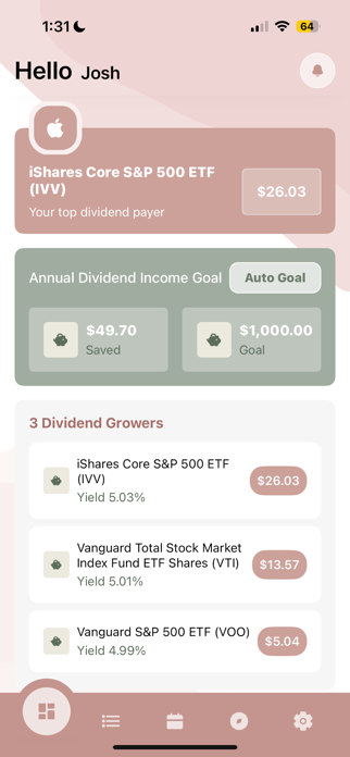 Circle Dividend Tracker Screenshot 5 of 5