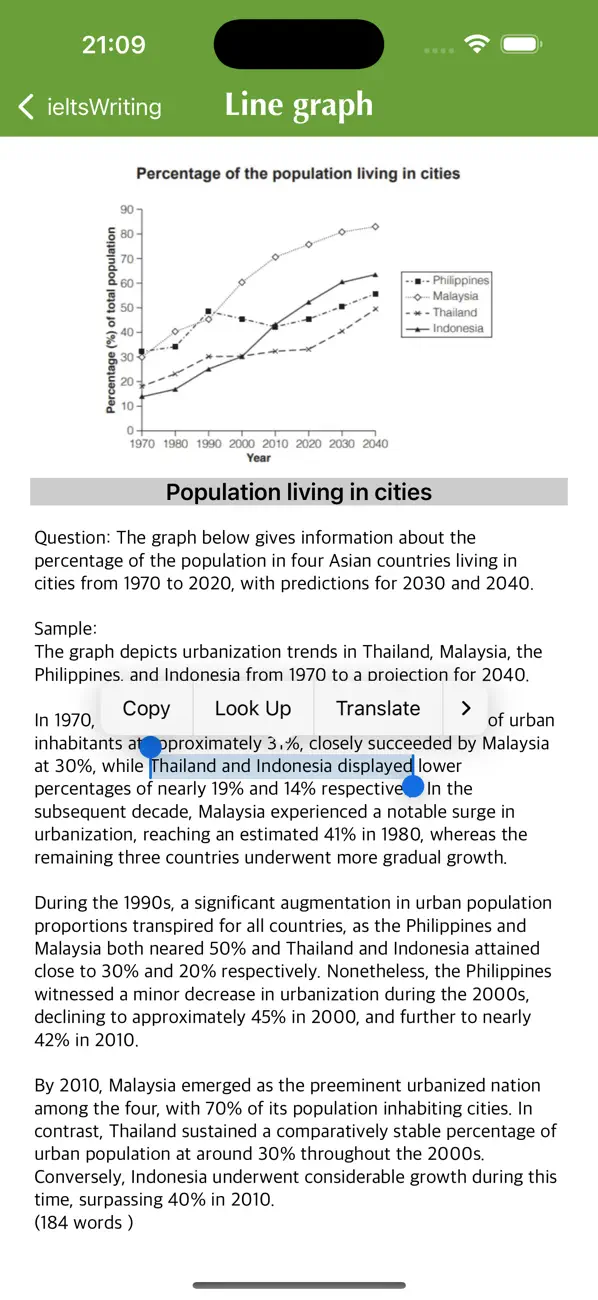 Screenshot #3 pour IELTS Writing task 1
