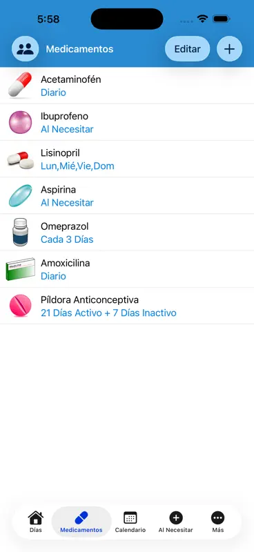 Recordatorio de Medicamentos 2 screenshot 7 of 9