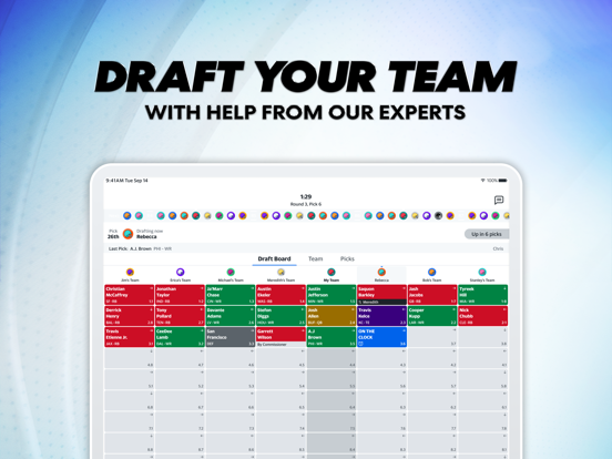 Yahoo Fantasy Sports: NBA, MLB iPad app afbeelding 4